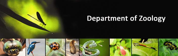 Department of Zoology Banner